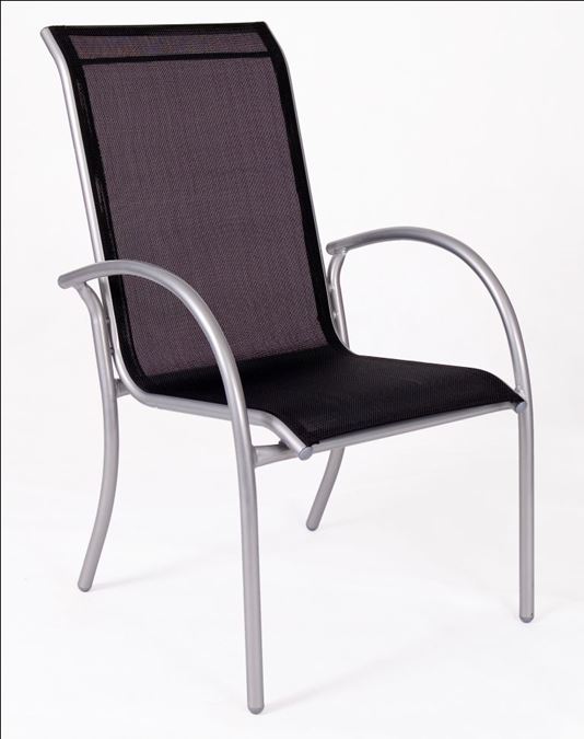 Cadeira Aluminio E Tela My 001
