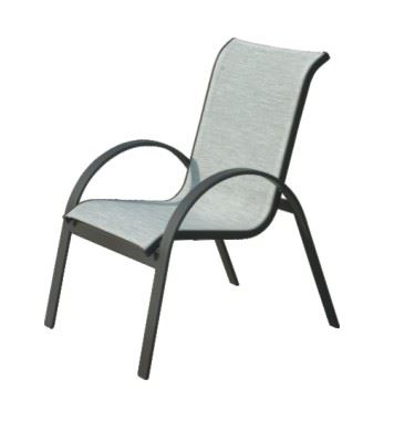 Cadeira Aluminio E Tela My 014