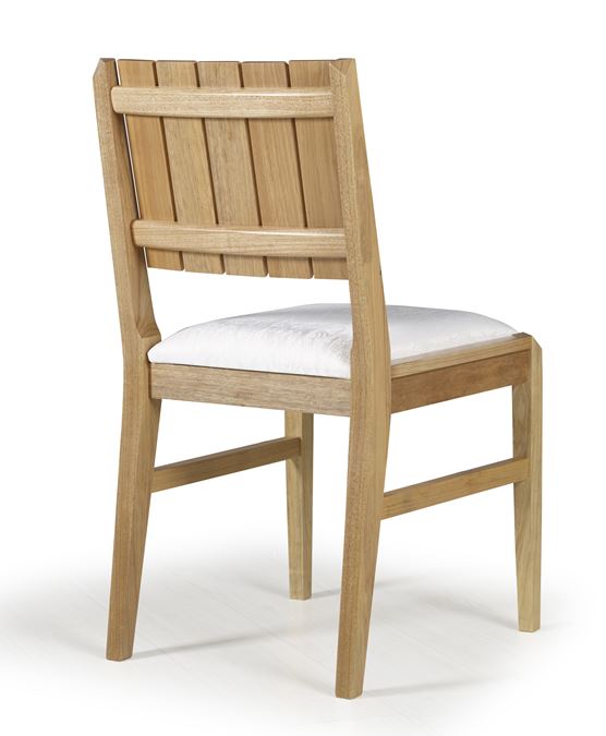 Cadeira Angra Estofada   Verniz Natural 2