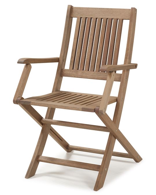 Cadeira Primavera Dobr. Com Braços   Stain Canela 1
