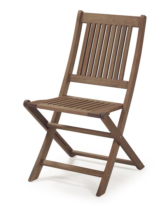 Cadeira Primavera Dobrável   Stain Castanho 1