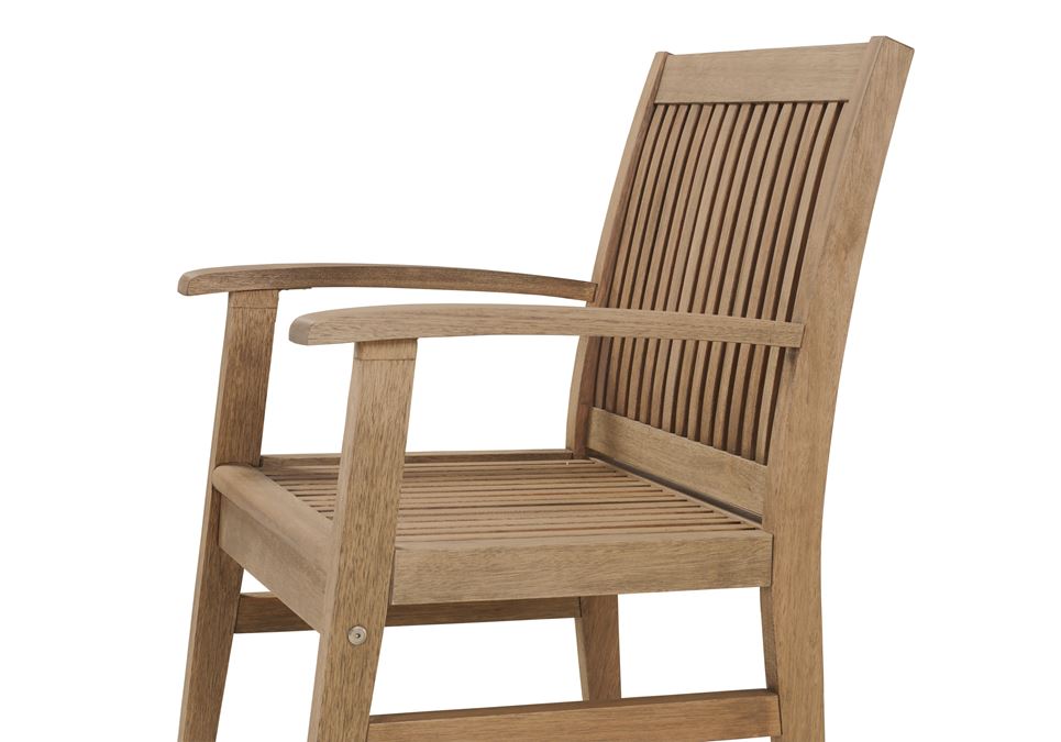 Cadeirão Primavera Com Braços   Stain Canela 2