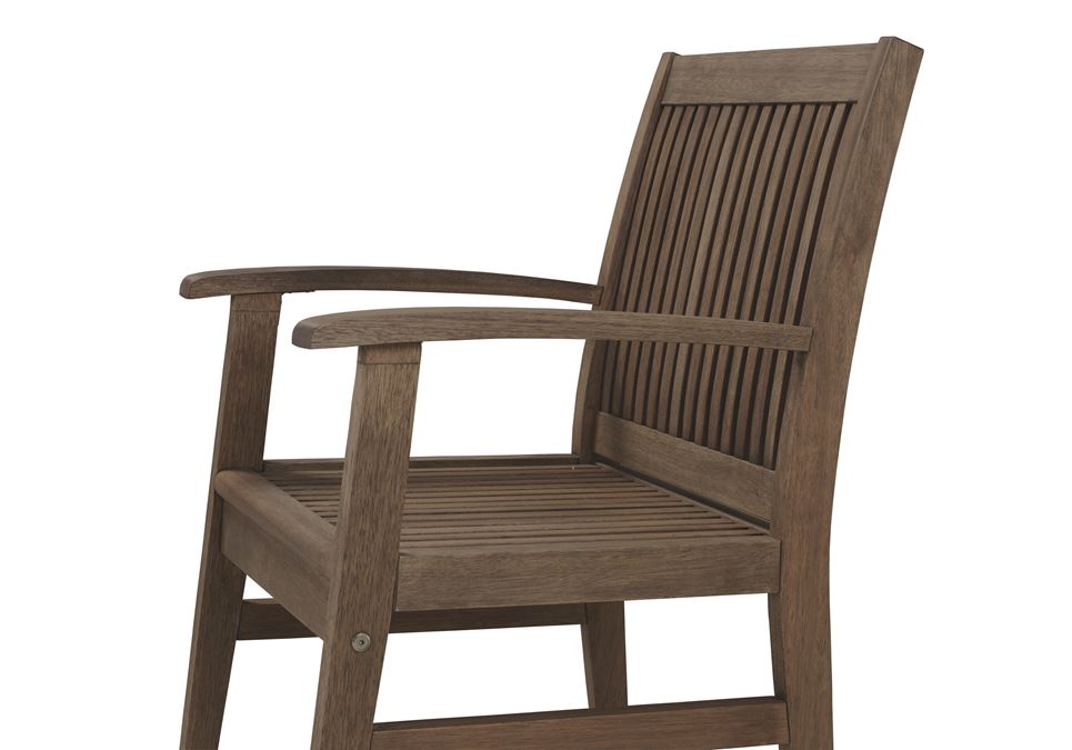 Cadeirão Primavera Com Braços   Stain Nogueira 2