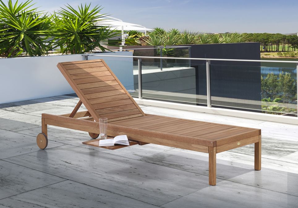 Espreguiçadeira Essência   Stain Jatobá