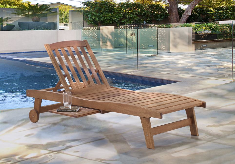 Espreguiçadeira Export   Stain Jatobá