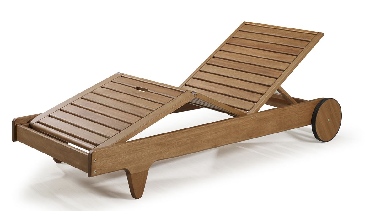 Espreguiçadeira Flow   Verniz Jatobá 1