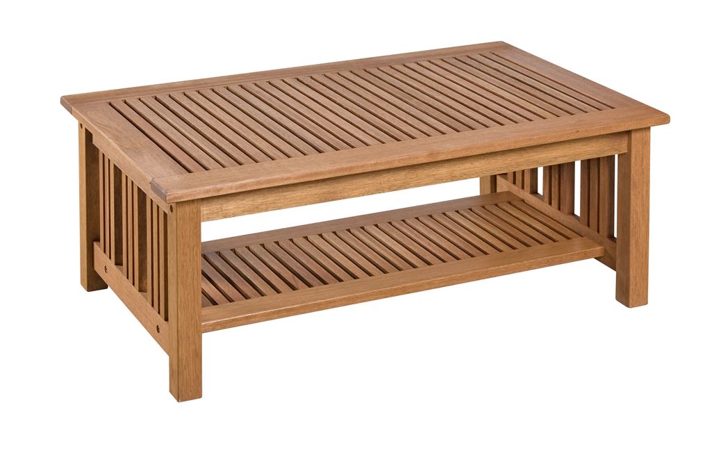 Mesa De Centro Ripada   Stain Jatobá