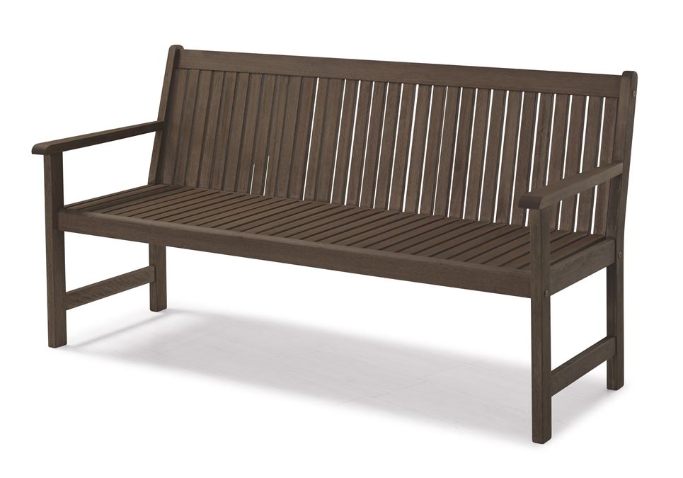 Banco 3 Lugares Lugares Primavera   Stain Nogueira