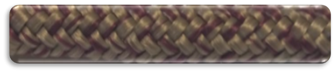 Corda Náutica 6mm Mescla Rami / Vinho