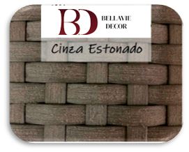 Fibra Sintética Cinza Estonado